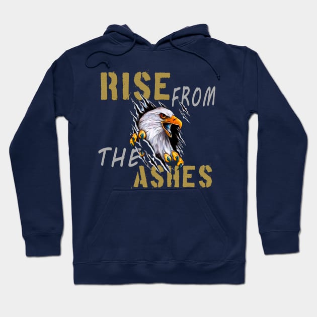 rise from the ashes, like a phoenix Hoodie by artspot